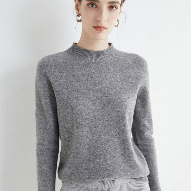 Luxurious Women's Cashmere Pullover - Soft, Cozy & Stylish Knitwear for Every Season