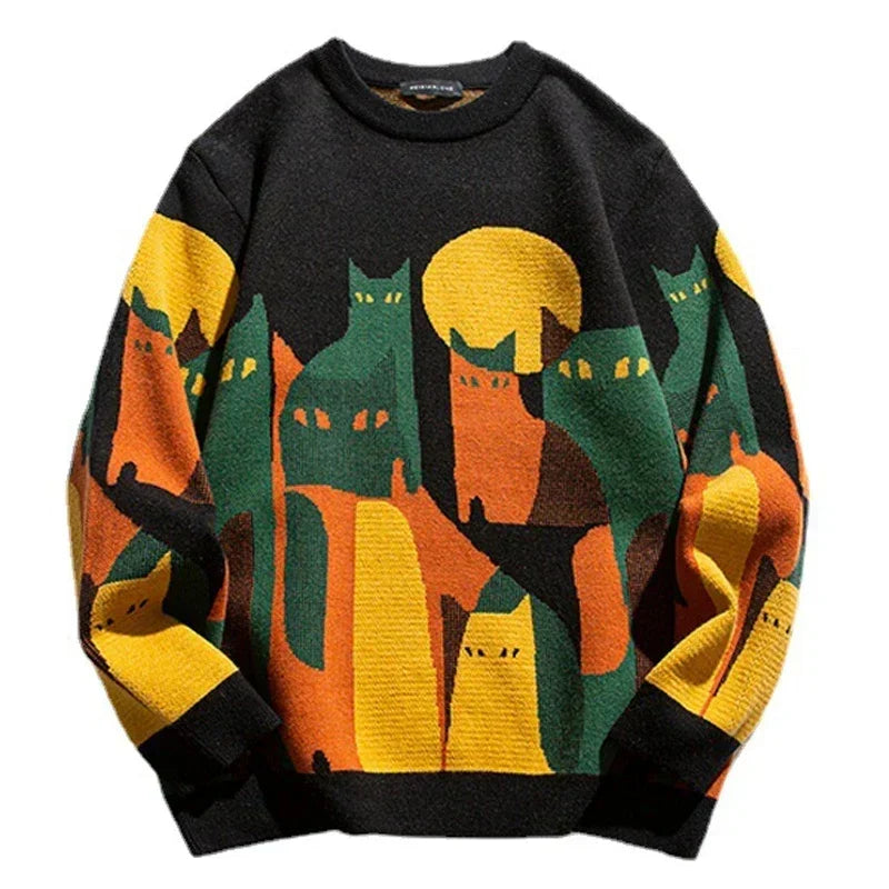 Patterned sweater for a Cozy and Stylish Look - Amara