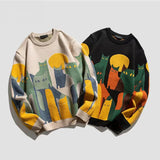Patterned sweater for a Cozy and Stylish Look - Amara