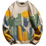 Patterned sweater for a Cozy and Stylish Look - Amara