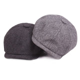 Men's Peaky Blinders Style Flat Cap - Classic Vintage Look
