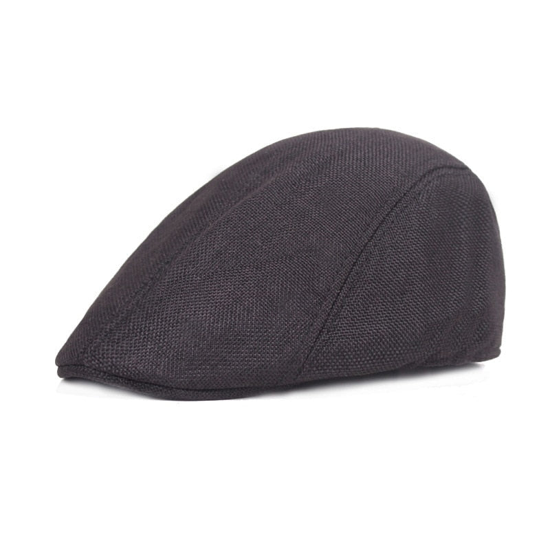 Men's Peaky Blinders Style Flat Cap - Classic Vintage Look