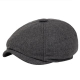 Men's Peaky Blinders Style Flat Cap - Classic Vintage Look