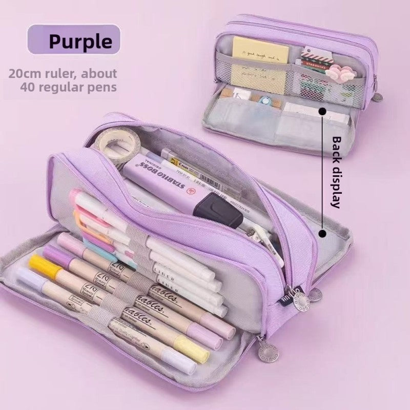 Enhanced Product Title: BoxySchool™ Durable Pencil Organizer - Stylish & Functional Storage Solution for School & Office Supplies

This title includes keywords that potential customers might search for while maintaining clarity and appeal.