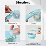 2-in-1 Pet Bath and Massage Brush - Gentle Grooming Tool for Dogs and Cats, Reduces Shedding and Enhances Bonding