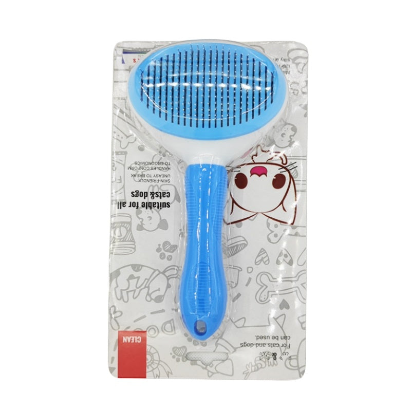 Self-Cleaning Pet Care Brush - Effortless Grooming Comb for Dogs & Cats
