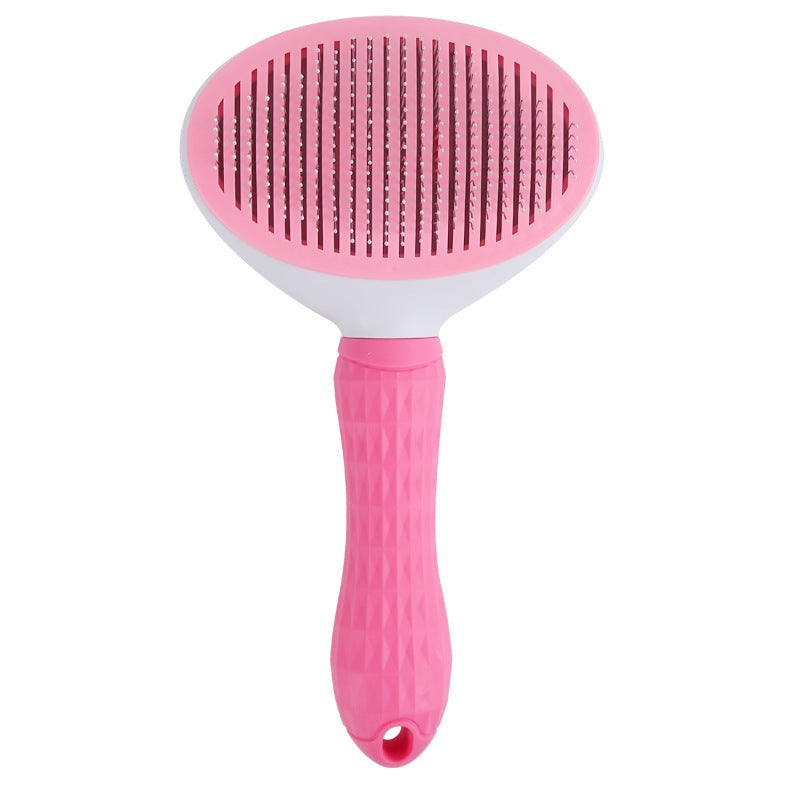 Self-Cleaning Pet Care Brush - Effortless Grooming Comb for Dogs & Cats