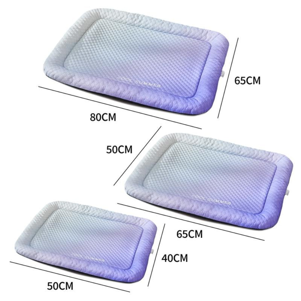 Self-Cooling Pet Mat – Waterproof, Breathable & Multi-Size Design