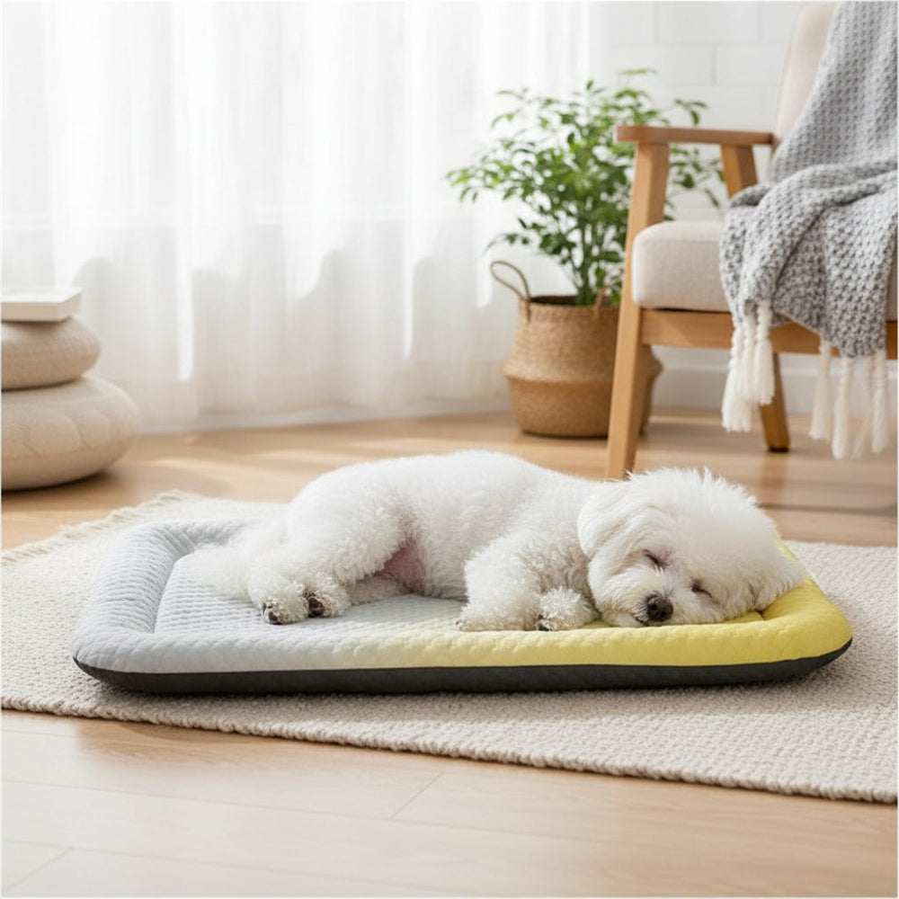 Self-Cooling Pet Mat – Waterproof, Breathable & Multi-Size Design