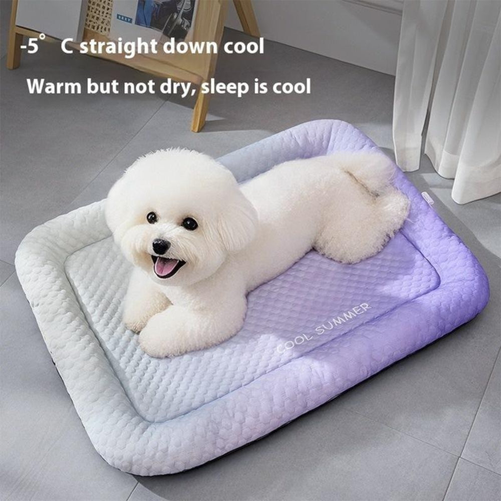 Self-Cooling Pet Mat – Waterproof, Breathable & Multi-Size Design