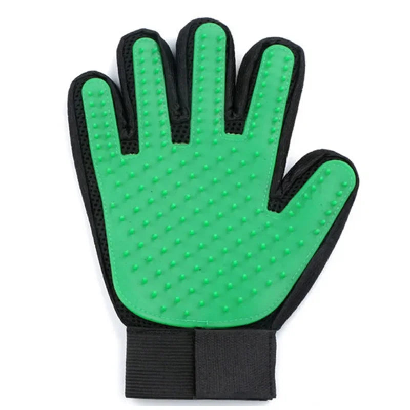 Pet Grooming Glove - Soft & Efficient Hair Remover for Dogs & Cats | Gentle Deshedding Tool for Easy Fur Removal