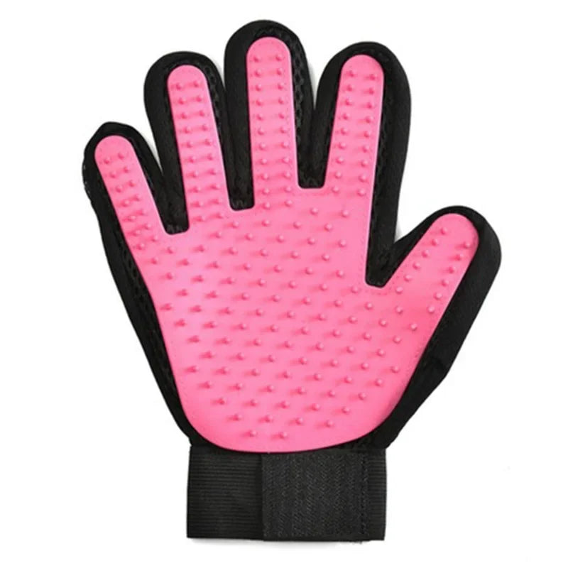 Pet Grooming Glove - Soft & Efficient Hair Remover for Dogs & Cats | Gentle Deshedding Tool for Easy Fur Removal