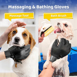 Pet Grooming Glove - Soft & Efficient Hair Remover for Dogs & Cats | Gentle Deshedding Tool for Easy Fur Removal