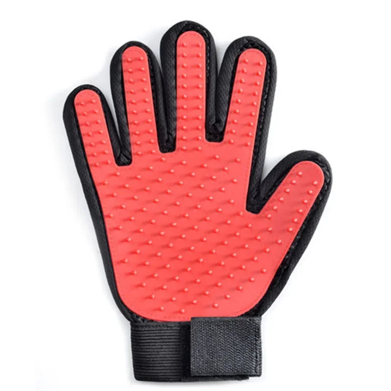 Pet Grooming Glove - Soft & Efficient Hair Remover for Dogs & Cats | Gentle Deshedding Tool for Easy Fur Removal