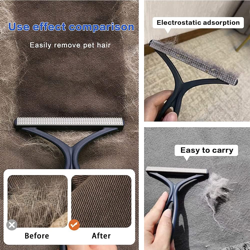 Pet Hair Remover Tool - Effortless Cleaning for Homes with Pets | Quick & Easy Fur Removal