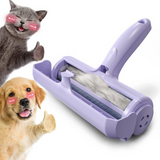 Self-Cleaning Pet Hair Remover Lint Roller - Effortless Fur Removal for Dogs & Cats
