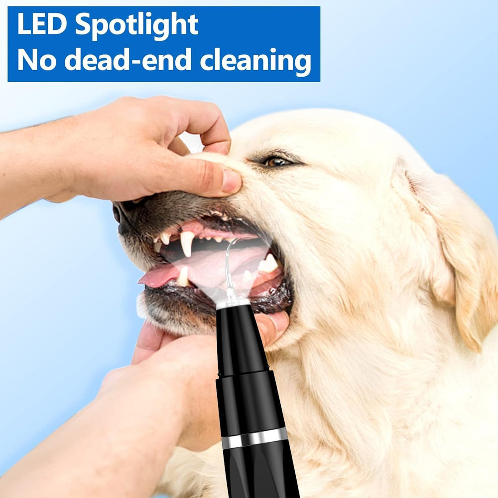 Enhanced Product Title: **Ultrasonic Pet Tartar Remover - Professional Tooth Cleaner for Dogs and Cats | Safe, Effective Dental Care Tool**