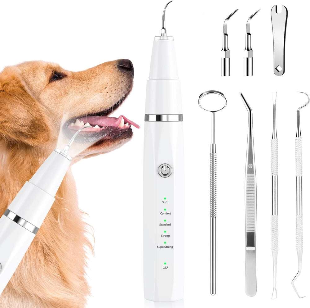 Enhanced Product Title: **Ultrasonic Pet Tartar Remover - Professional Tooth Cleaner for Dogs and Cats | Safe, Effective Dental Care Tool**