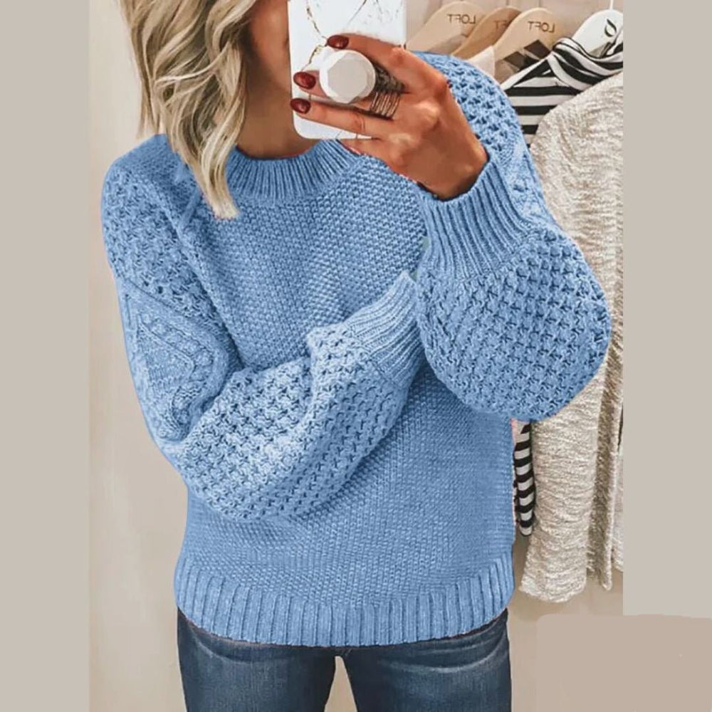 Enhanced Product Title: "Nadine - Weicher Damen Strickpullover aus hochwertiger Wolle | Bequemer, modischer Pullover für Herbst und Winter" 

This title includes relevant keywords and details that can help improve visibility and attract potential buyers.