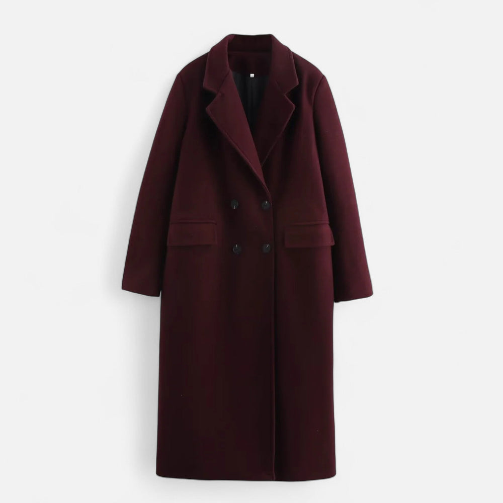 Women's double-breasted trench coat, view 4