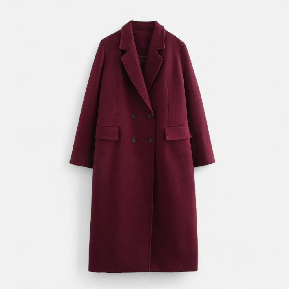 Women's double-breasted trench coat, view 5