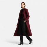Women's double-breasted trench coat, view 6