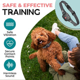 Humane Bark Control Collar for Small Dogs - Effective Gentle Training Aid for Quieting Excessive Barking