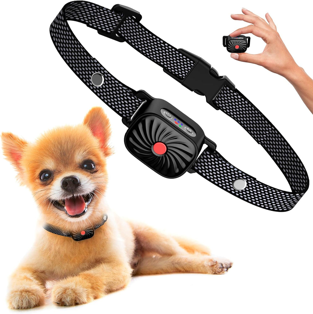 Humane Bark Control Collar for Small Dogs - Effective Gentle Training Aid for Quieting Excessive Barking