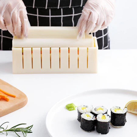 Optimized Product Title: "Sushi Rolling Kit - Perfectly Shaped Sushi Rolls Without the Need for Rolling Technique" 

This title includes relevant keywords for better visibility on Google Shopping while clearly conveying the product's benefits.