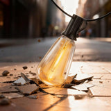 Outdoor LED String Lights – IP44 Waterproof, Edison Bulbs, 2200K Warm White, 15m & 30m