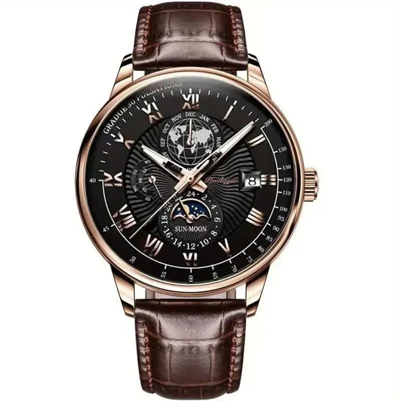 BowLift | Mechanical Men’s Luxury Watch with Moonphase