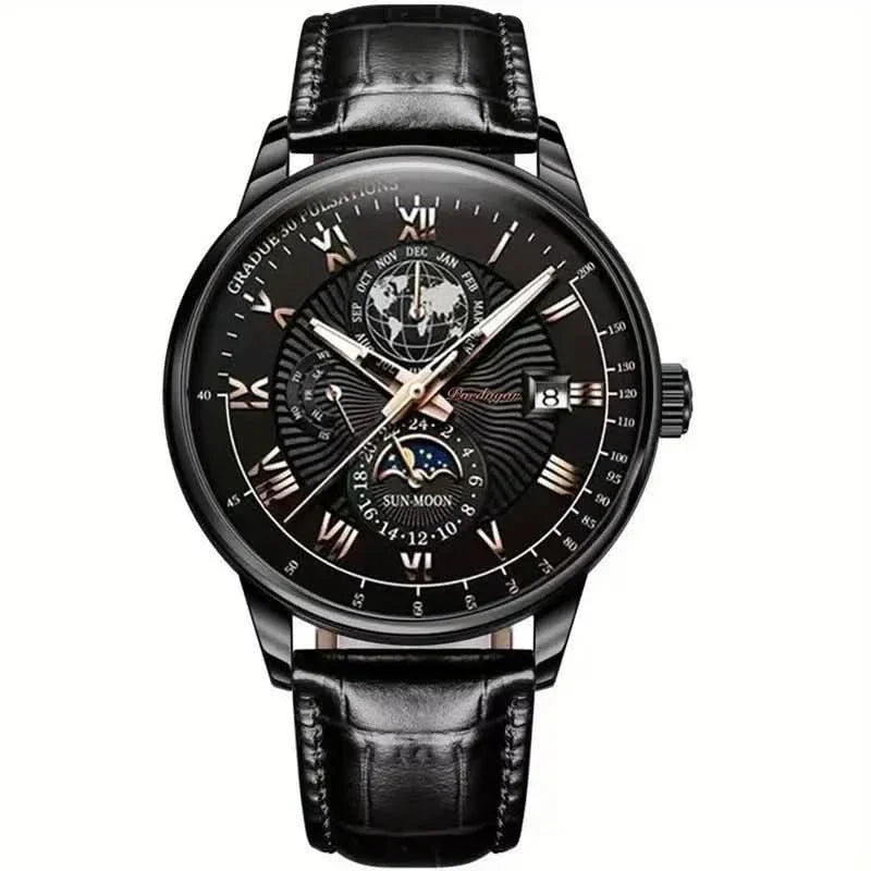 BowLift | Mechanical Men’s Luxury Watch with Moonphase