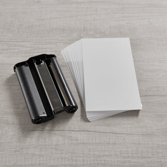 Photo Paper Printer Refill – Cartridge Included, Smartphone Compatible & 40 Sheets