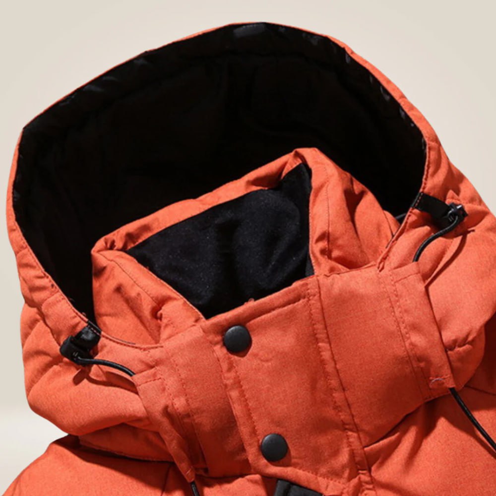 Optimized Product Title: Paul™ - Herren Wind- und Wasserfeste Daunenjacke für Outdoor-Aktivitäten | Leicht, Warm & Atmungsaktiv 

This title includes relevant keywords, specifies the target audience (men), and highlights key features that potential buyers