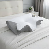 Pillow Side Sleepers Memory Foam Ergonomic Design