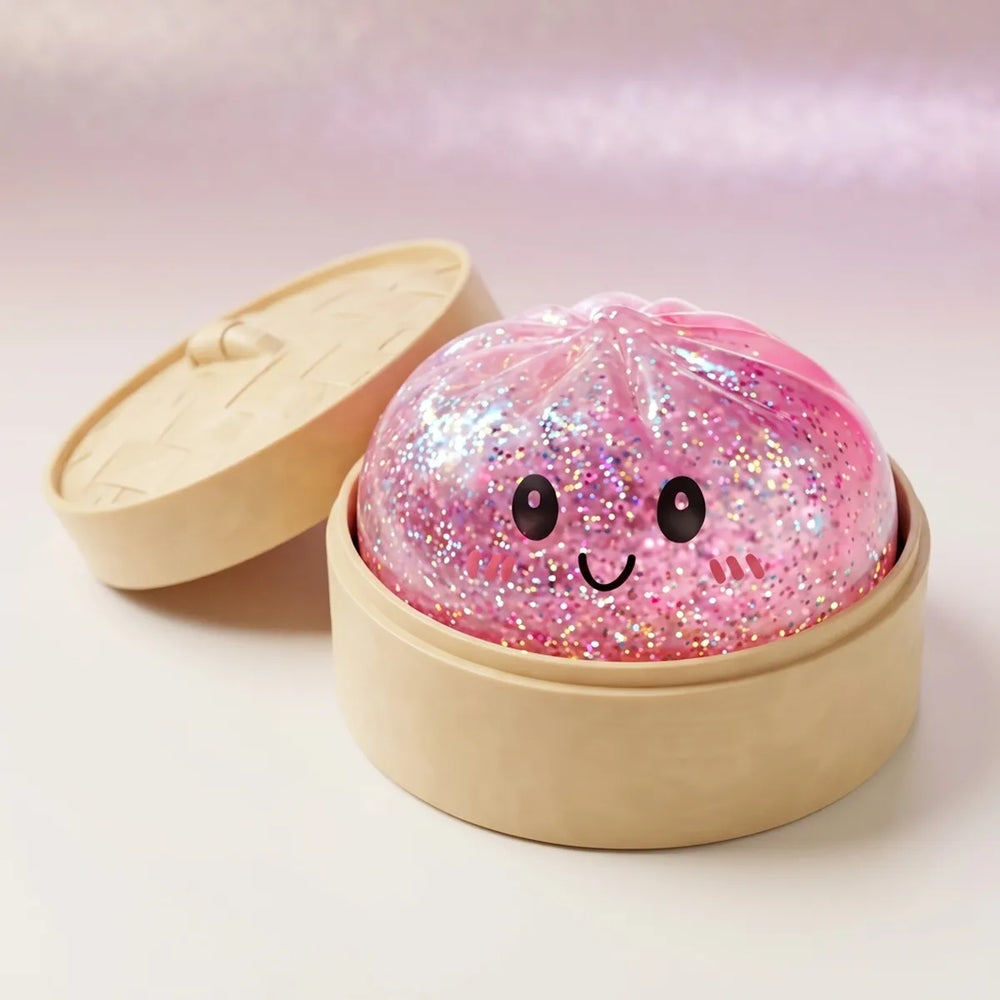 Squishy Dumpling Toy – Slow-Rise Foam, Kawaii Design & 15 Colors