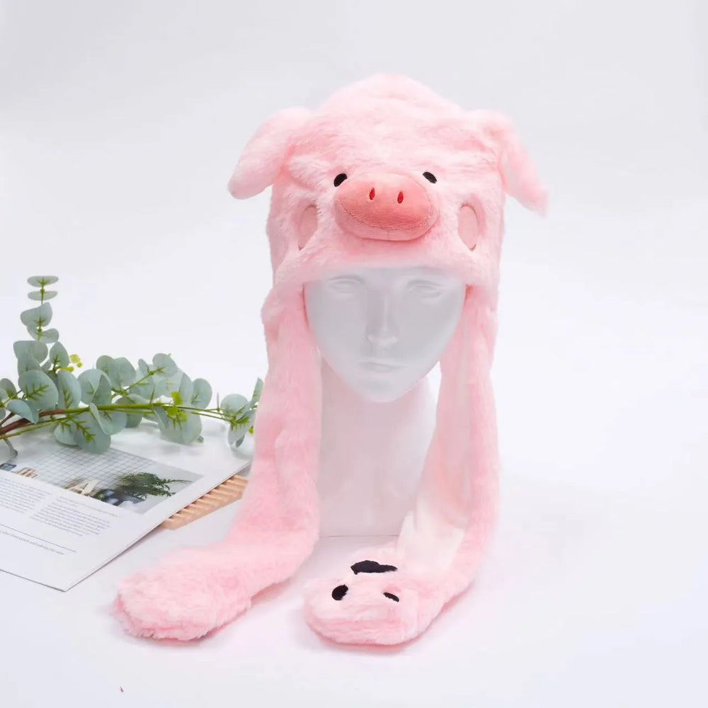 BunnyBounce Hat - Pink Pig