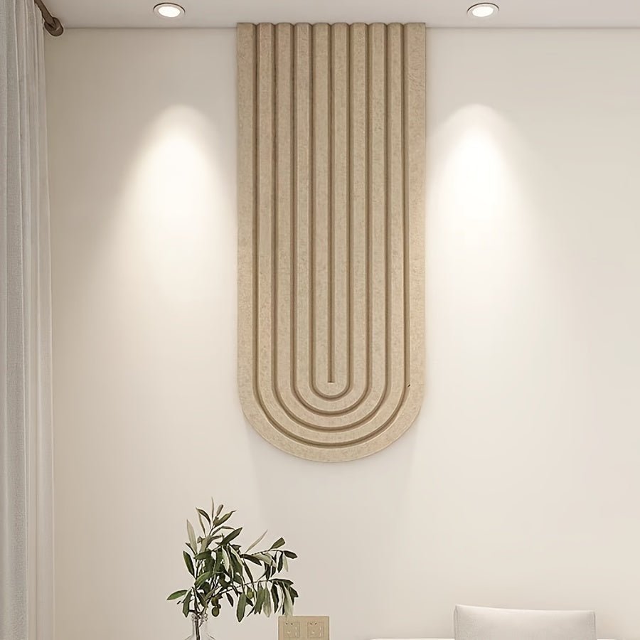 PINSCAPE Curved Felt Organizer Pinboard - Stylish Wall Décor & Functional Storage Solution