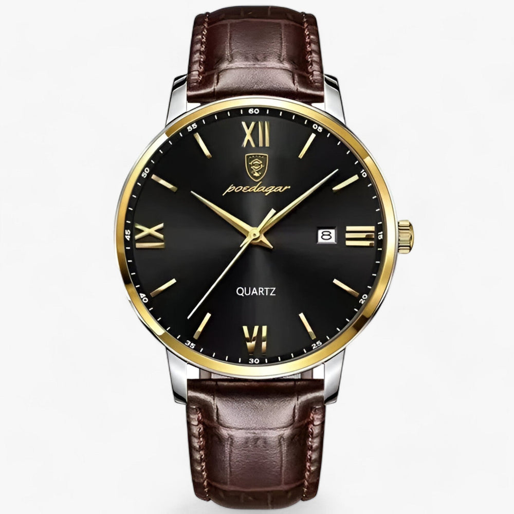 Adrien – Luxury Men's Wristwatch with Leather Strap