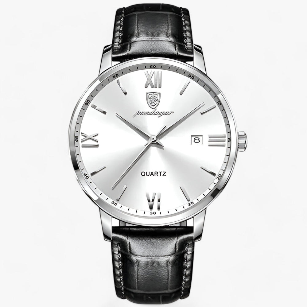 Adrien – Luxury Men's Wristwatch with Leather Strap