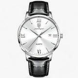 Adrien – Luxury Men's Wristwatch with Leather Strap