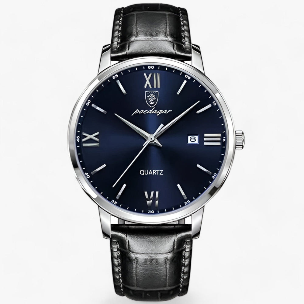 Adrien – Luxury Men's Wristwatch with Leather Strap