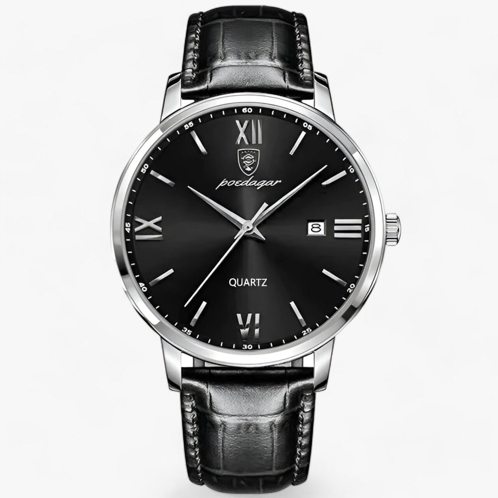 Adrien – Luxury Men's Wristwatch with Leather Strap