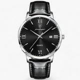 Adrien – Luxury Men's Wristwatch with Leather Strap