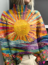 Optimized Product Title: "Simone Bunter Rollkragenpullover für Damen – Fröhlicher, Bequemer Pullover in Lebhaften Farben" 

This title includes relevant keywords, emphasizes the product's features, and targets potential customers effectively.