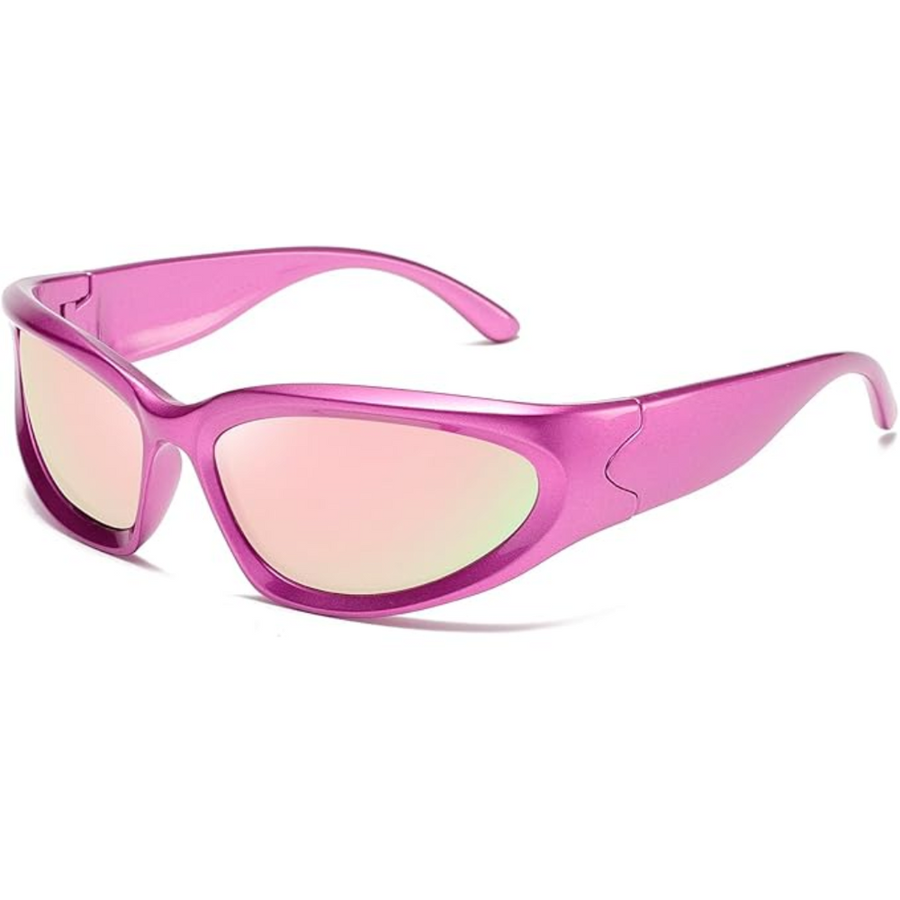 SwiftWrap Polarized Sports Sunglasses - Lightweight, UV Protection, Perfect for Outdoor Activities