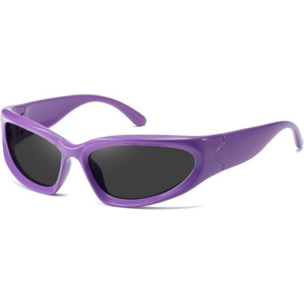 SwiftWrap Polarized Sports Sunglasses - Lightweight, UV Protection, Perfect for Outdoor Activities