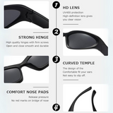SwiftWrap Polarized Sports Sunglasses - Lightweight, UV Protection, Perfect for Outdoor Activities
