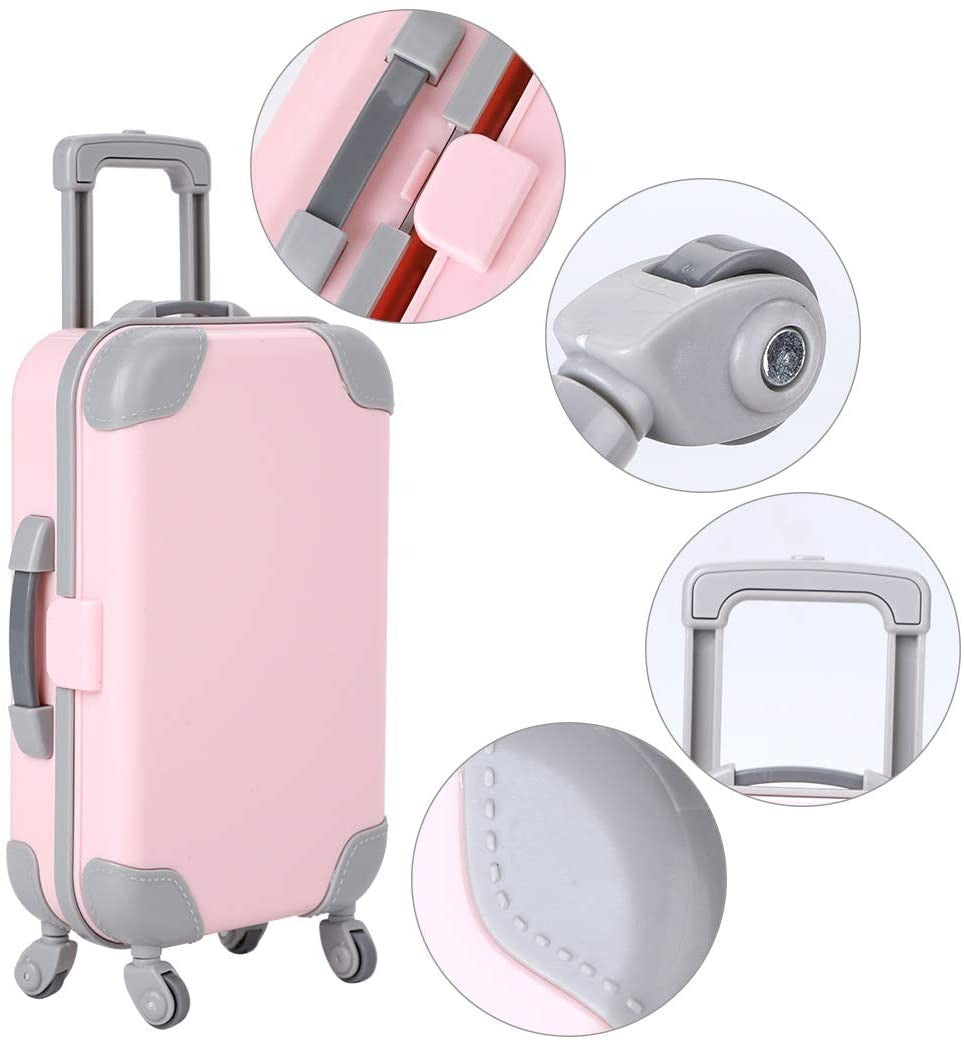 Lightweight 18-Inch Doll Travel Suitcase – Durable & Stylish Accessory for Kids