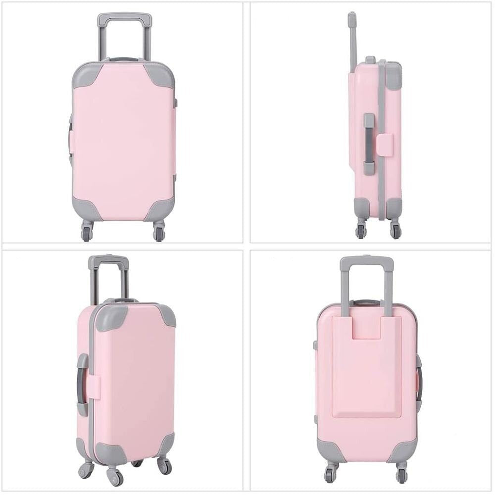 Lightweight 18-Inch Doll Travel Suitcase – Durable & Stylish Accessory for Kids